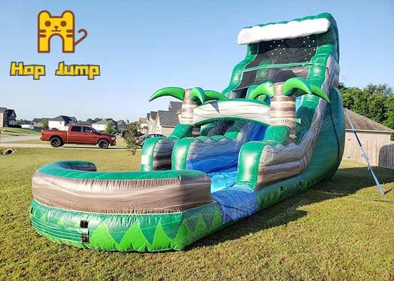 Plac zabaw 1000D PCV Giant Blow Up Water Slide ognioodporny