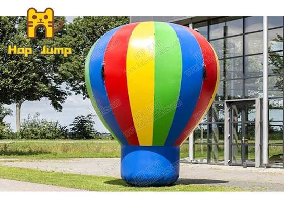 Rainbow Outdoor Balloons Reklama Inflatable Ground Dostosowane logo