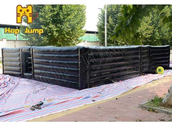 Wodoodporna ognioodporna nadmuchiwana gra sportowa Bounce House Maze HOP JUMP