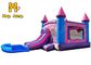Dostosowany kolorowy nadmuchiwany bramkarz Combo Bounce Castle Rozrywka na świeżym powietrzu