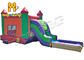 PVC dmuchany zamek do zjeżdżalni Combo Dzieci nadmuchiwane 4x8m NFPA 701