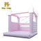 PVC Pink Wedding Nadmuchiwany dom Bounce 0,55 mm 13 stóp Zamek Odporny na promieniowanie UV