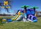 Dostosowany kolorowy nadmuchiwany bramkarz Combo Bounce House Slide Funny Outdoor Indoor dla dzieci