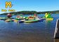Dorośli Dzieci Plandeka PCV Nadmuchiwany park wodny Pływający plac zabaw na wodzie