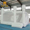 Bouncer Slide Combo w białym weselnym nadmuchiwanym domu Bounce 0,55 mm PLATO PVC