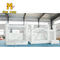 Bouncer Slide Combo w białym weselnym nadmuchiwanym domu Bounce 0,55 mm PLATO PVC