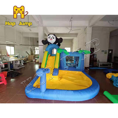 Nylonowy nadmuchiwany bramkarz Combo Combo dla dzieci Bouncer Castle Combo ze zjeżdżalnią